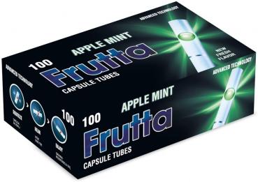 FRUTTA ClickZigaretten Hülsen/Tubes 100er APPLEMINT Geschmack Zigarettenhülsen m